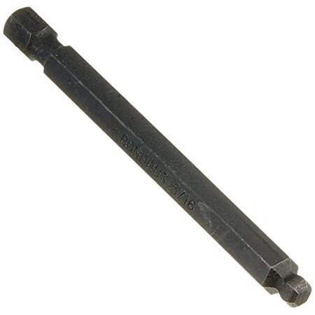 Bondhus 3/16 In. X 3.0 In. Ball End Power Bit With Proguard (10-Pack) 10810